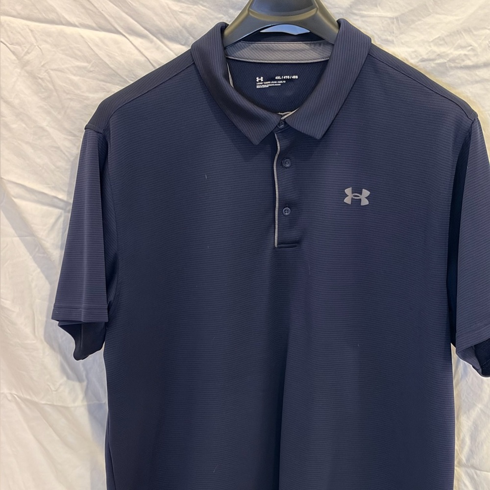 Under Armour Men's Dark Blue Polo Shirt